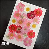 Dried Flower Material Face Stickers