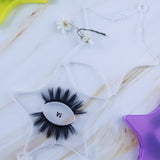 False Eyelashes 1 Pair With White Star (Mink hair)