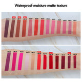 25 colors Black gradient tube liquid lipstick