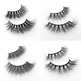 3D Thick Mink Hair False Eyelashes (#01-#25)