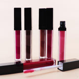 39 colors Customize Lipstick Liquid Vegan / 11 Color Black Lid Non-stick Liquid Lipstick（50pcs free shipping）