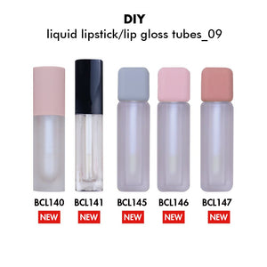 DIY Liquid Lipstick y Lip Gloss Square Tubes 09