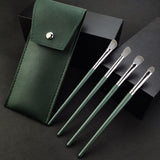 3 Colors 4pcs Customizable Mini Eyesmakeup Brushes Set