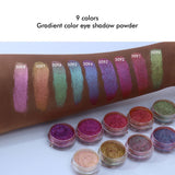 9 Colors Gradient Color Eyeshadow Powder