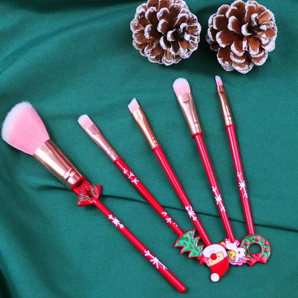 Christmas Makeup Brush Set