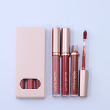 Nude Pink matte lip gloss Set (3PCS)