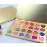 Paleta de sombras de ojos de 24 colores Golden Highpigment (50 piezas envío gratis)