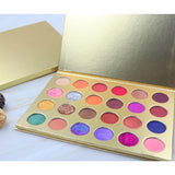 24 Colors Golden Highpigment Eyeshadow Palette（50pcs free shipping）