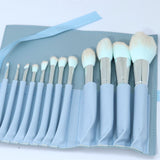 2 Colors 12pcs Candy Colors Makeup Brushes Set Custom Logo