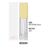 DIY Liquid Lipstick y Lip Gloss Square Tubes 05