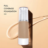 White Round Tube Foundation（50pcs free shipping）