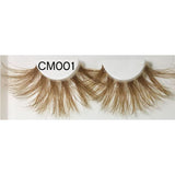 25mm 3D Mink Hair Colorful Eyelashes