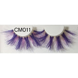 25mm 3D Mink Hair Colorful Eyelashes