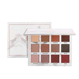 Paleta de cartón de paleta de sombra de ojos de maquillaje pigmentado OEM alto