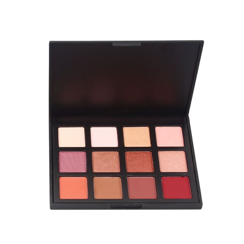 Organic 12 Best Colors Eyeshadow Palette with Private Label