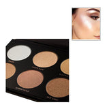 palette de surbrillance de marque privée pour le visage végétalien pastel à haute pigmentation cosmétique