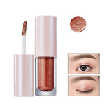 Kit de maquillage pour filles avec logo personnalisé, ombre à paupières liquide scintillante