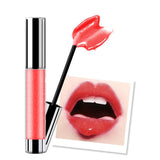 Wholesale custom glow cosmetics fruity long lasting glossy glitter lipgloss