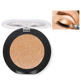 Metallic Eye Shadow Type Pressed Gold Glitter Eyeshadow