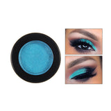 Glitter eye shadow make up with primer single eyeshadow palette