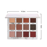 Paleta de cartón de paleta de sombra de ojos de maquillaje pigmentado OEM alto