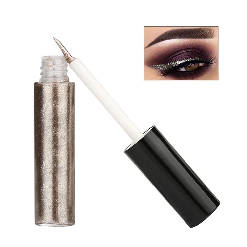 Eye Makeup Smudge Proof Liquid Glitter Eyeliner