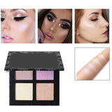 Ensemble de maquillage de poudre de surligneur organique de vente chaude d'OEM