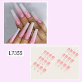 29 Kinds Of False Nail Pieces (Glue Type)