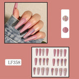 29 Kinds Of False Nail Pieces (Glue Type)