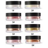 8 Colors Highlight Powder