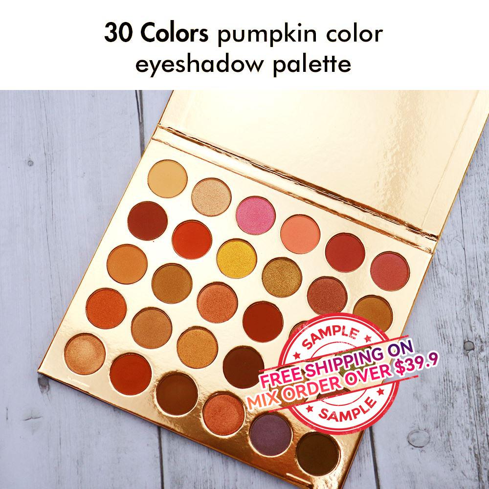 【SAMPLE】New Arrival 30 Color Bright Rose Eyeshadow Palette / Shimmer Vegan Eyeshadow Custom Logo -【Free Shipping On Mix Order Over $39.9】