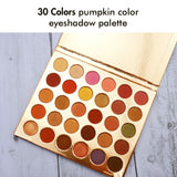Neuankömmling 30 Farben Bright Rose Lidschatten-Palette / Shimmer Vegan Eyeshadow Custom Logo