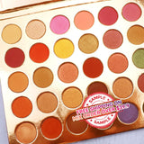 【SAMPLE】New Arrival 30 Color Bright Rose Eyeshadow Palette / Shimmer Vegan Eyeshadow Custom Logo -【Free Shipping On Mix Order Over $39.9】