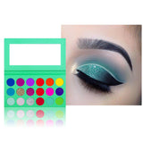 18  Colors Green Eyeshadow Palette 【50pcs】