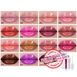 【SAMPLE】15 Colors White Square Tube Lip Gloss 【Free Shipping On Mix Order Over $39.9】
