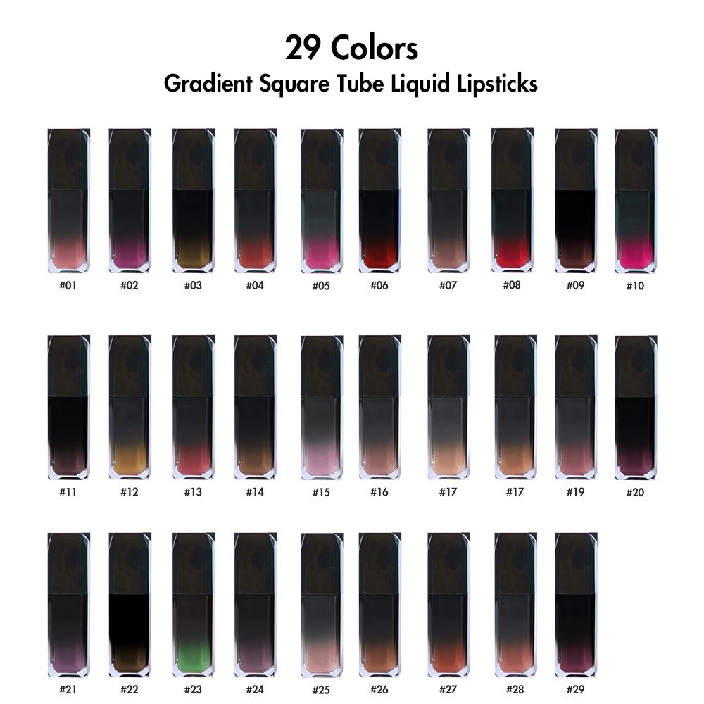 20PCS of 29 Colors Liquid Lipsticks -LOW PRICE(COLORS SENT RANDOMLY)
