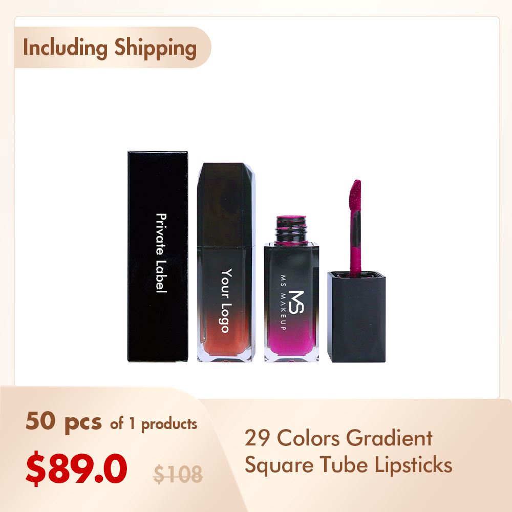 50PCS of 29 Colors Liquid Lipsticks -LOW PRICE(COLORS SENT RANDOMLY)