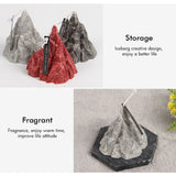 4 sortes de bougies parfumées Iceberg & Volcano