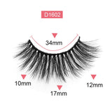 1 Pair Of High Imitation Mink Hair False Eyelashes