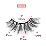 1 Pair Of High Imitation Mink Hair False Eyelashes