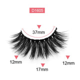 1 Pair Of High Imitation Mink Hair False Eyelashes