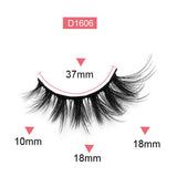 1 Pair Of High Imitation Mink Hair False Eyelashes