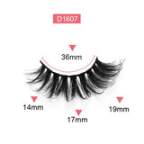 1 Pair Of High Imitation Mink Hair False Eyelashes