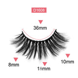 1 Pair Of High Imitation Mink Hair False Eyelashes