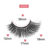 1 Pair Of High Imitation Mink Hair False Eyelashes