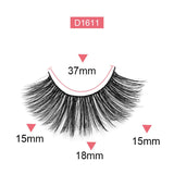 1 Pair Of High Imitation Mink Hair False Eyelashes