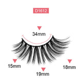 1 Pair Of High Imitation Mink Hair False Eyelashes