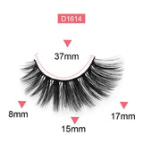 1 Pair Of High Imitation Mink Hair False Eyelashes