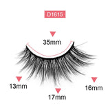 1 Pair Of High Imitation Mink Hair False Eyelashes