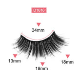 1 Pair Of High Imitation Mink Hair False Eyelashes